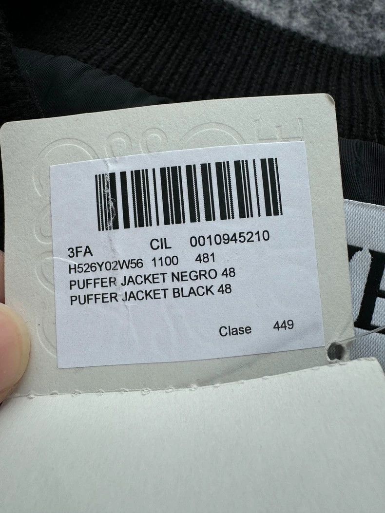 Loewe loewe Black leather label bread down jacket 2505-Nextarrow Size US M / EU 48-50 / 2 - 3 Thumbnail