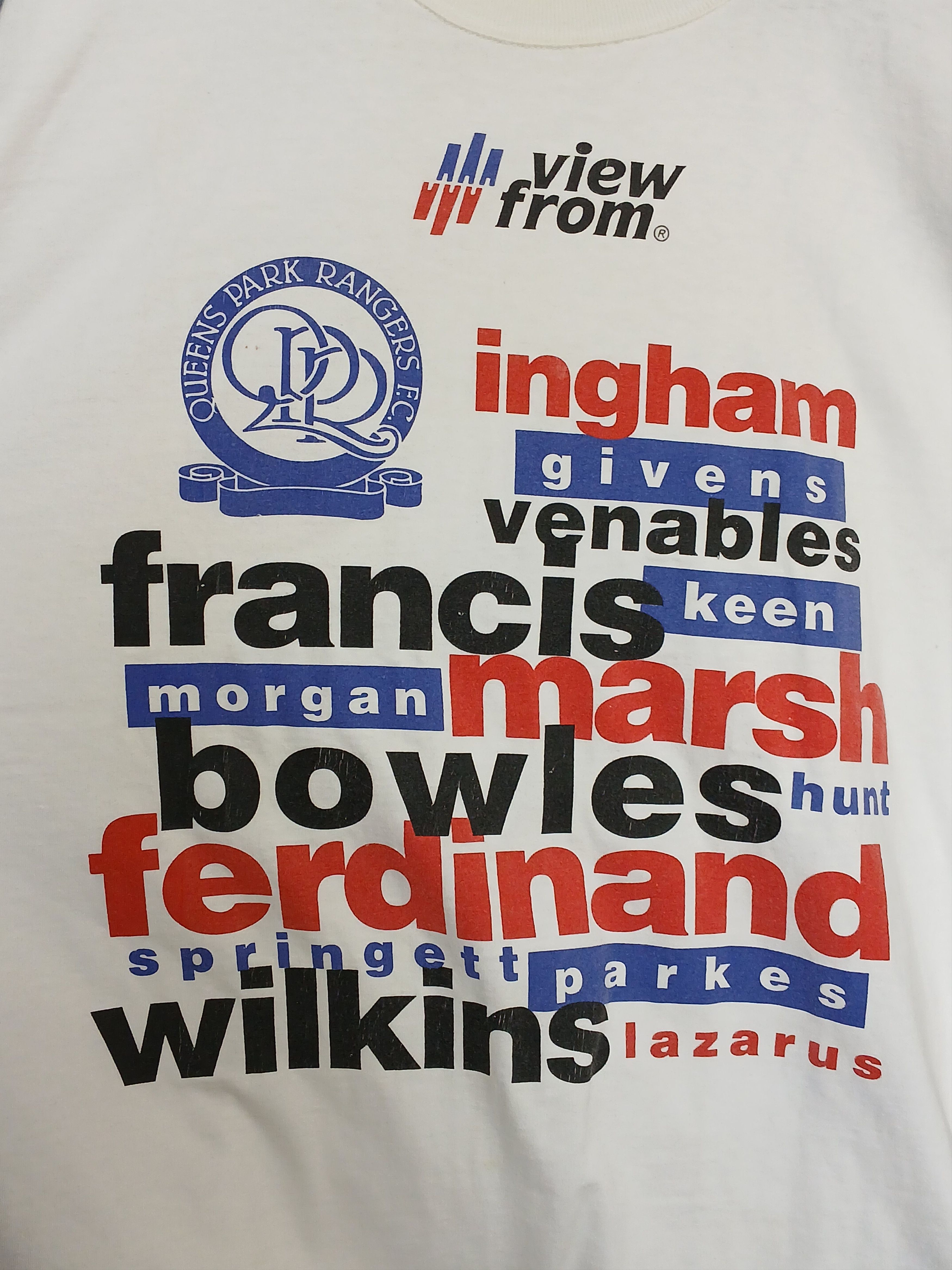 Vintage Vintage Queens Park Rangers Football Single Stitch T-Shirt Size US XL / EU 56 / 4 - 3 Thumbnail