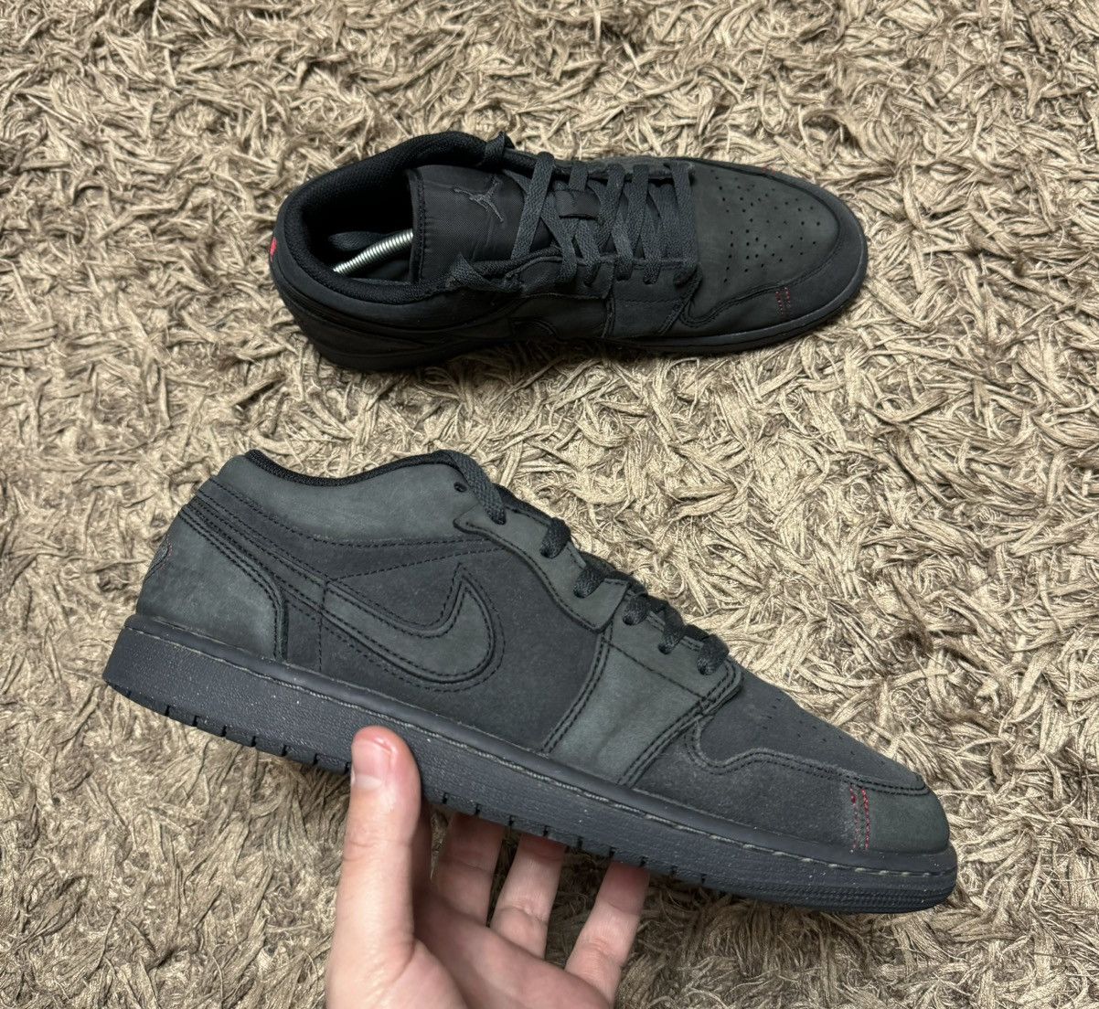 Jordan Brand Nike Air Jordan dark smoke grey craft dunk low 10.5 US Size US 10.5 / EU 43-44 - 2 Thumbnail