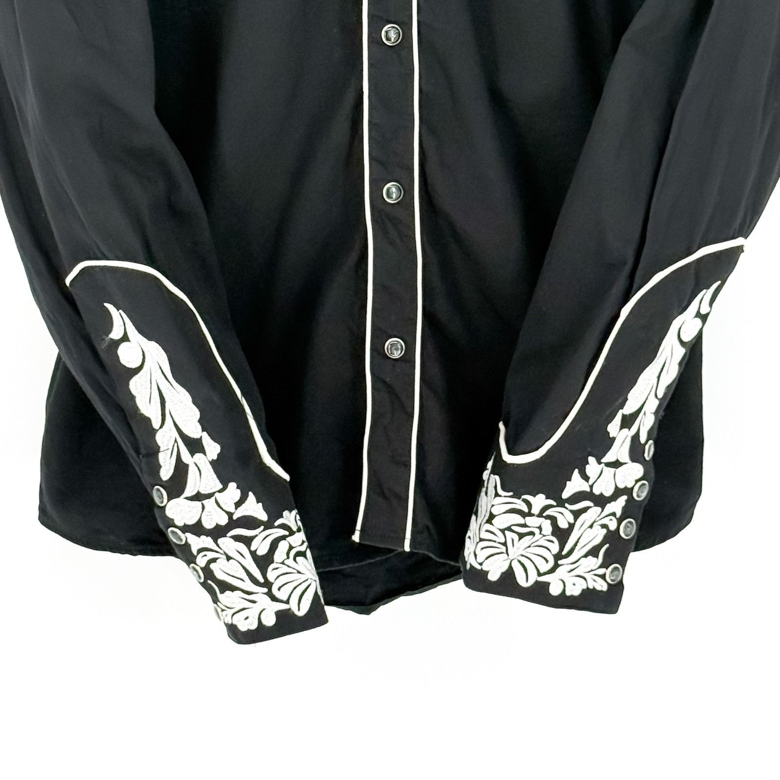 Other Rodeo Clothing RCCO Women's Long Sleeve Western Embroidered Size M / US 6-8 / IT 42-44 - 3 Thumbnail