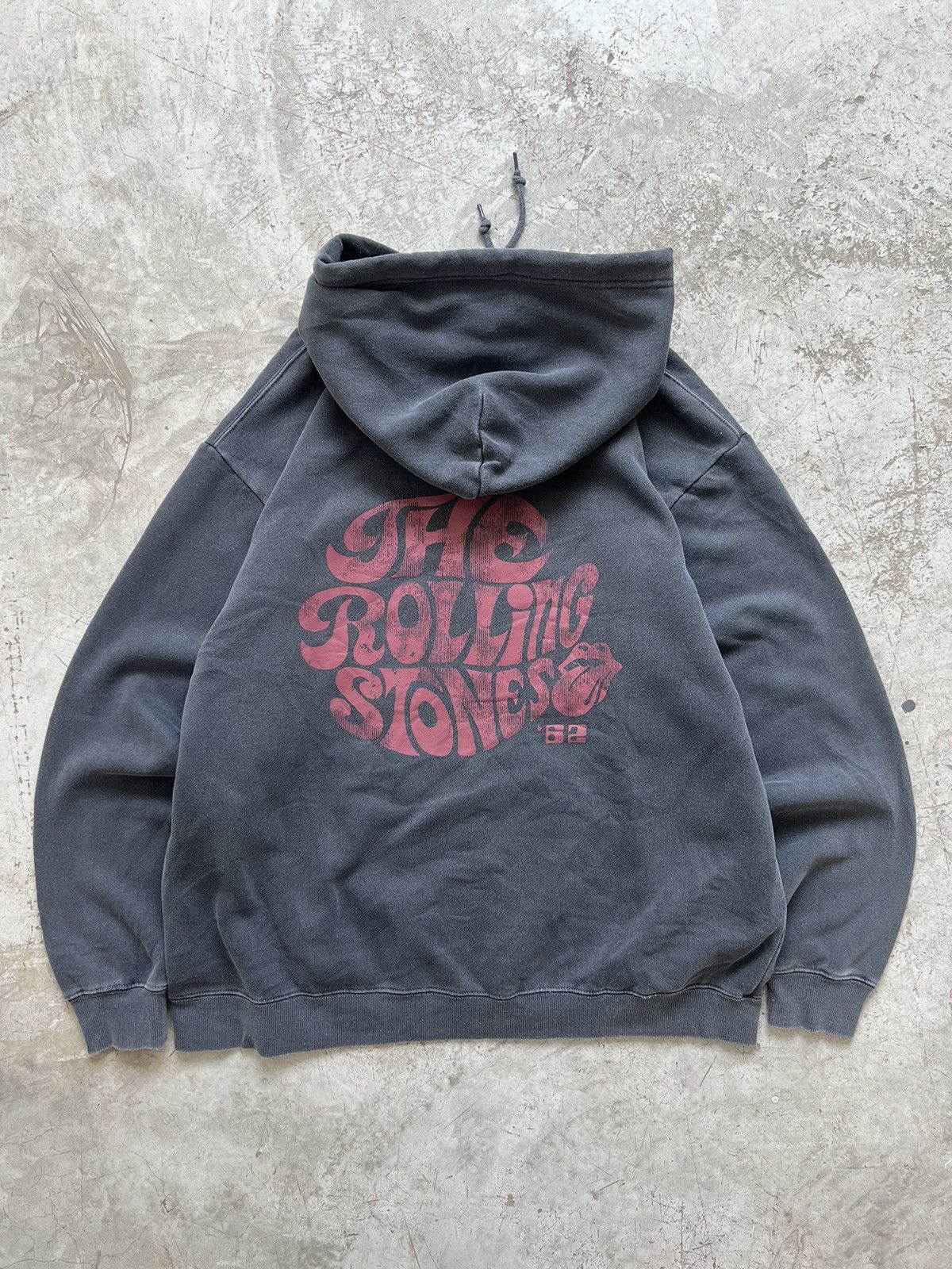 The Rolling Stones Faded Black The Rolling Stones Hoodie Size US M / EU 48-50 / 2 - 5 Thumbnail