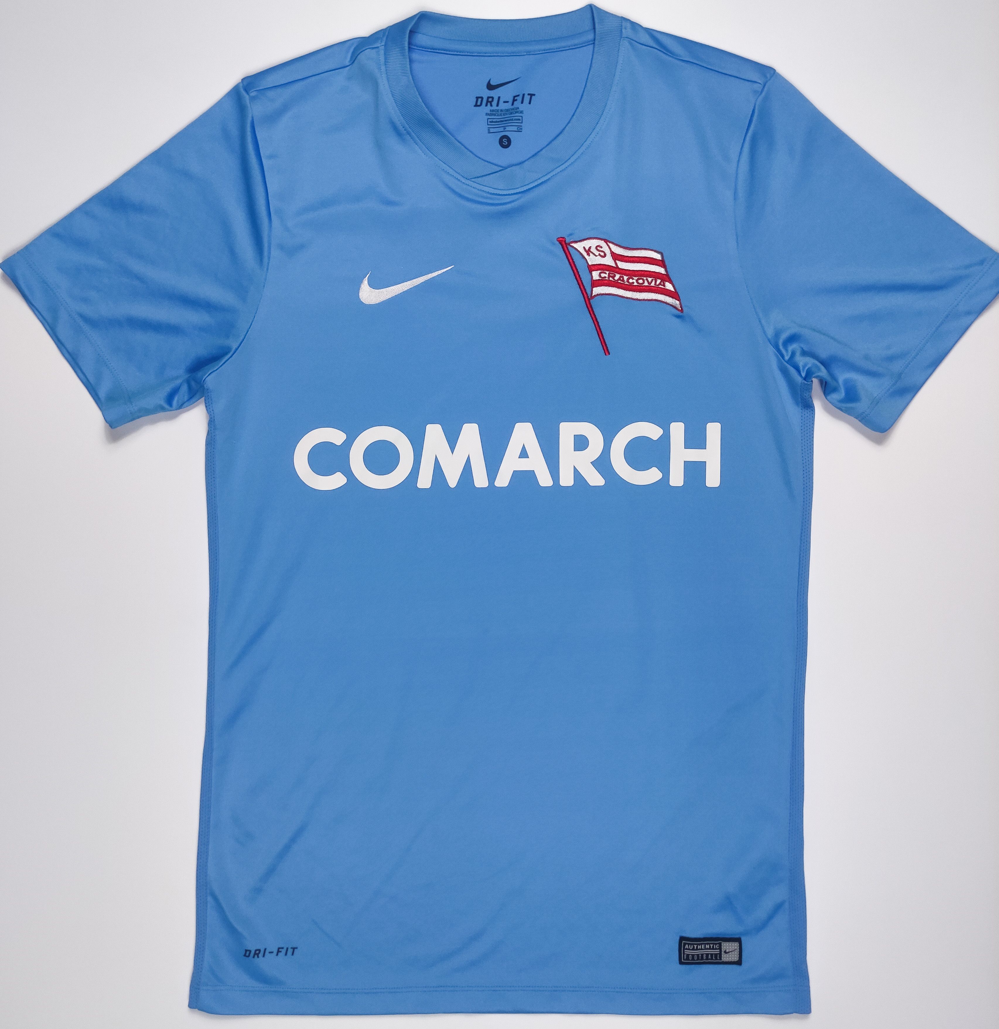 Nike Cracovia 2012 2013 Nike Away Shirt Kit Jersey Cracow Poland Size US S / EU 44-46 / 1 - 1 Thumbnail