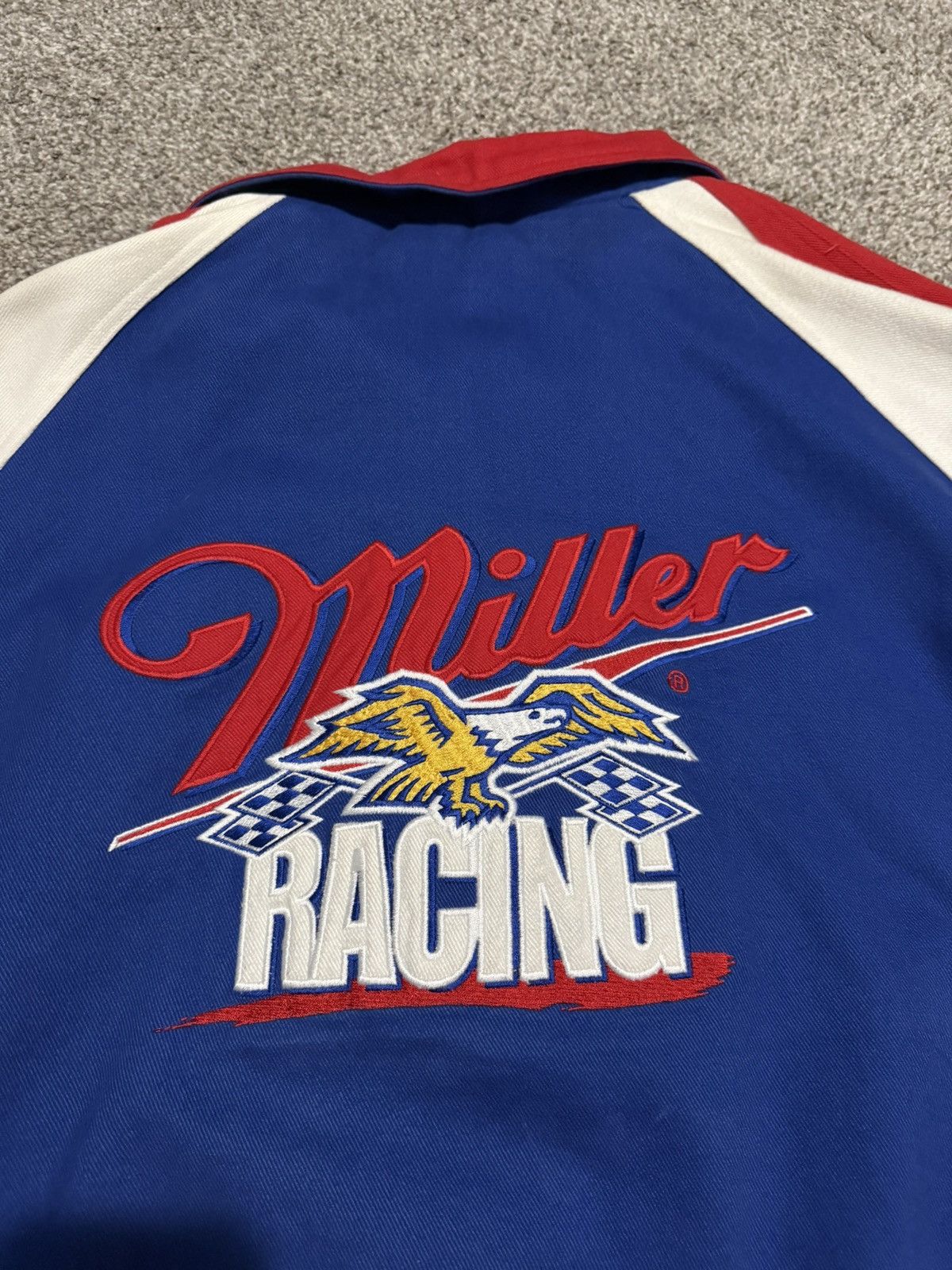 Logo Athletic Miller Lite Racing Team NASCAR Jacket Size US XXL / EU 58 / 5 - 7 Thumbnail