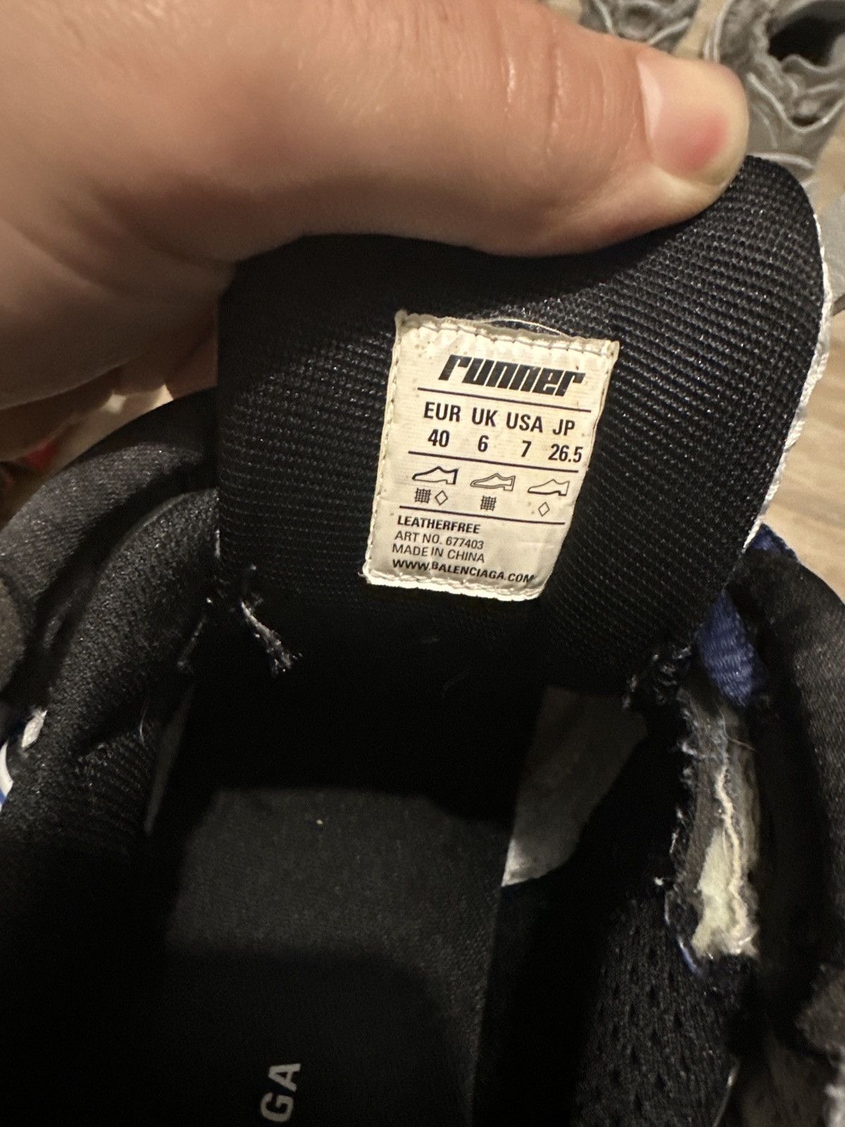 Balenciaga Balenciaga Runner Size US 7 / EU 40 - 6 Thumbnail
