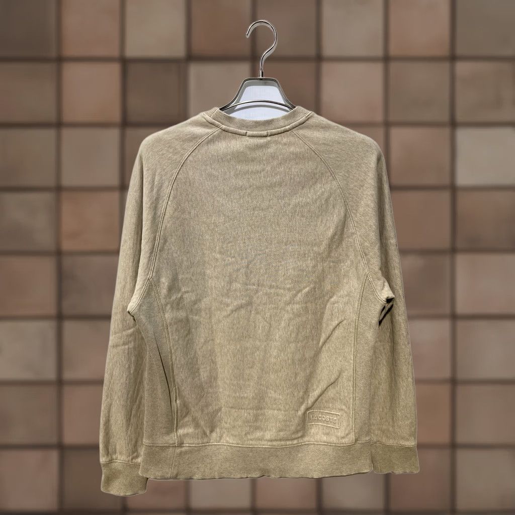 Vintage LACOSTE LIVE Sweatshirt M Beige Men SH8624 Size US M / EU 48-50 / 2 - 1 Thumbnail
