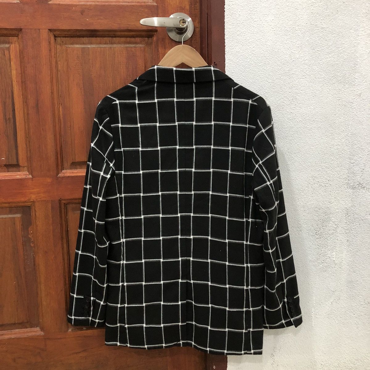 Designer × Japanese Brand × NO ID No Id Black Square Style Blazer Jacket Size 34R - 3 Thumbnail
