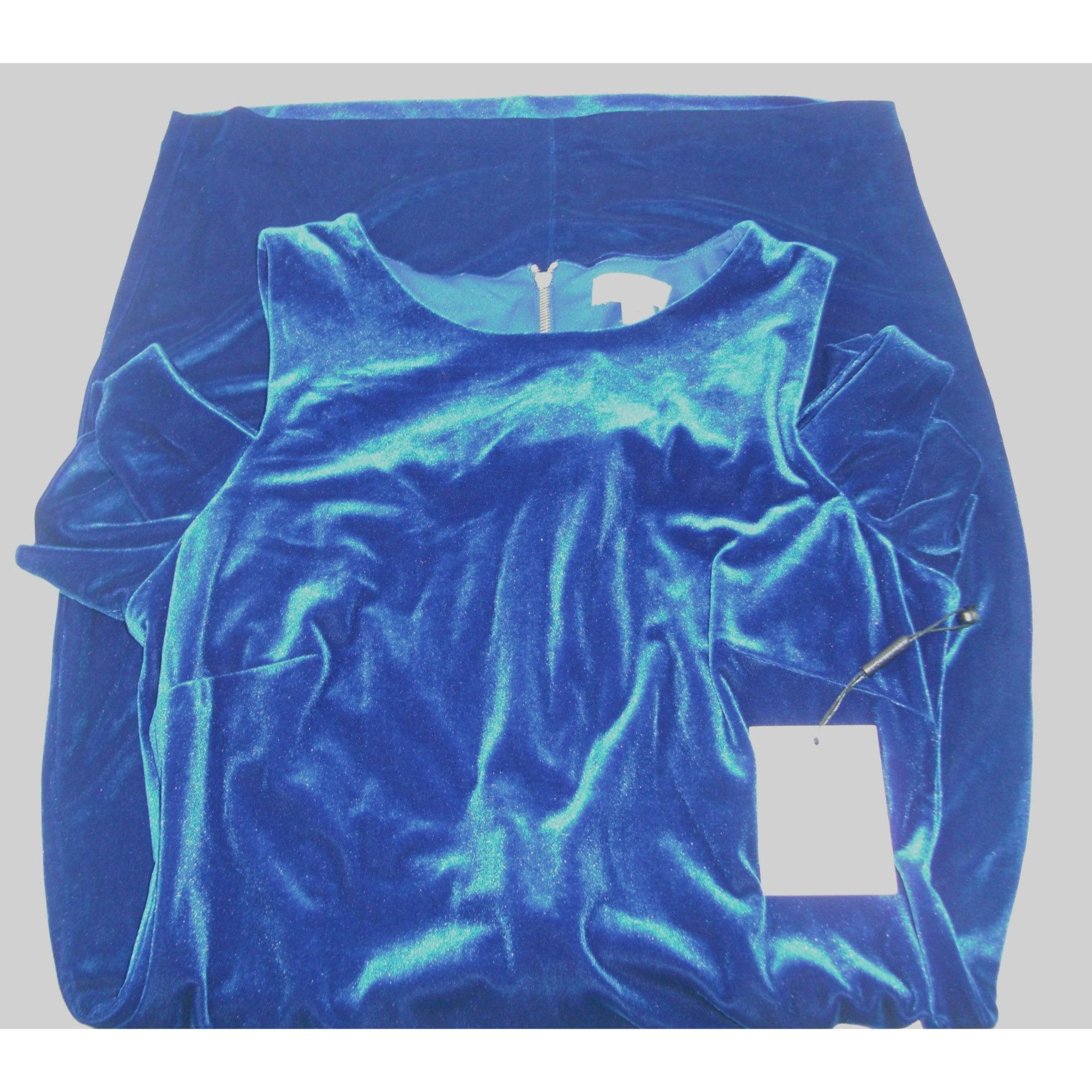 Calvin Klein Calvin Klein Velvet Velour Cocktail Holiday Cocktail Party F Size XL / US 12-14 / IT 48-50 - 6 Thumbnail