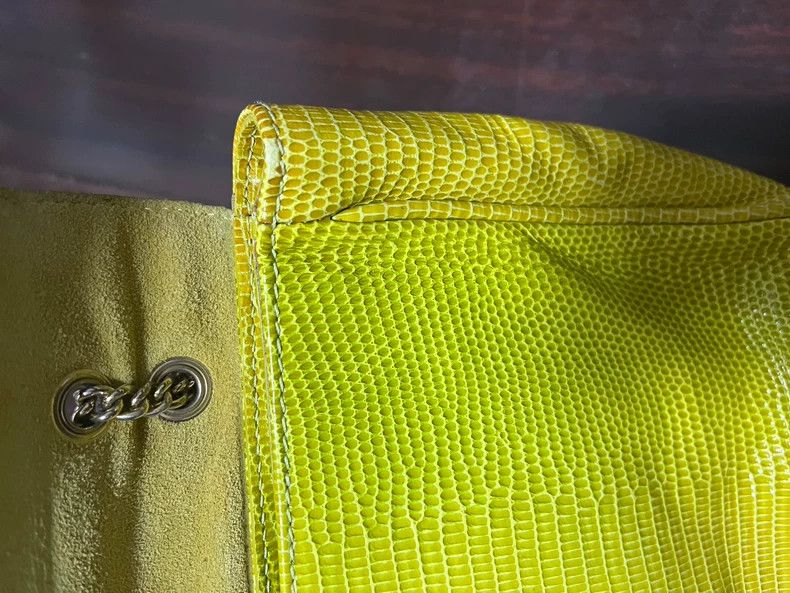 Vivienne Westwood Vivienne Westwood size os Lizard pattern yellow base red la Size ONE SIZE - 6 Thumbnail