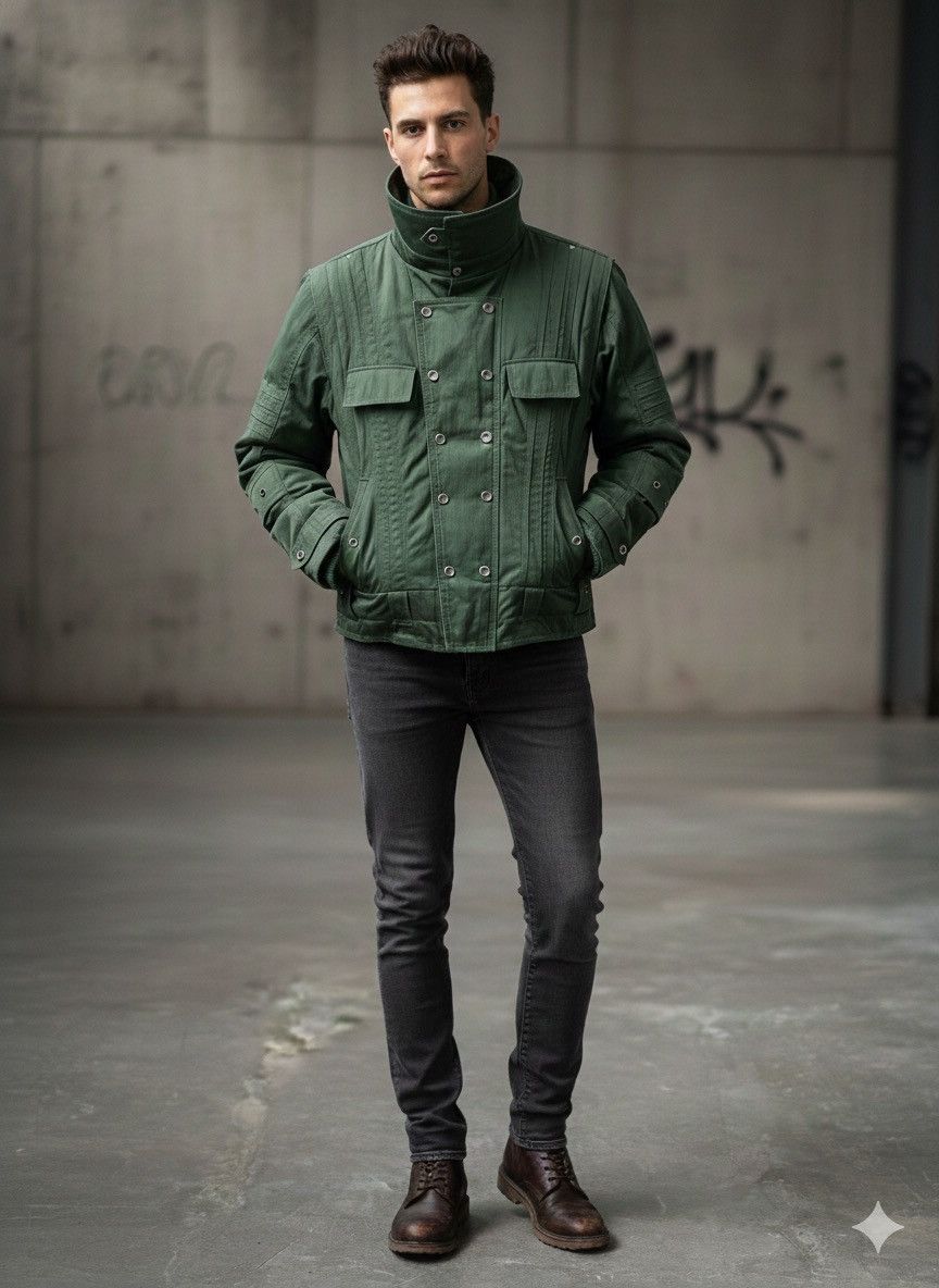 Japanese Brand Windbreaker Jacket Millitary Size US M / EU 48-50 / 2 - 1 Thumbnail
