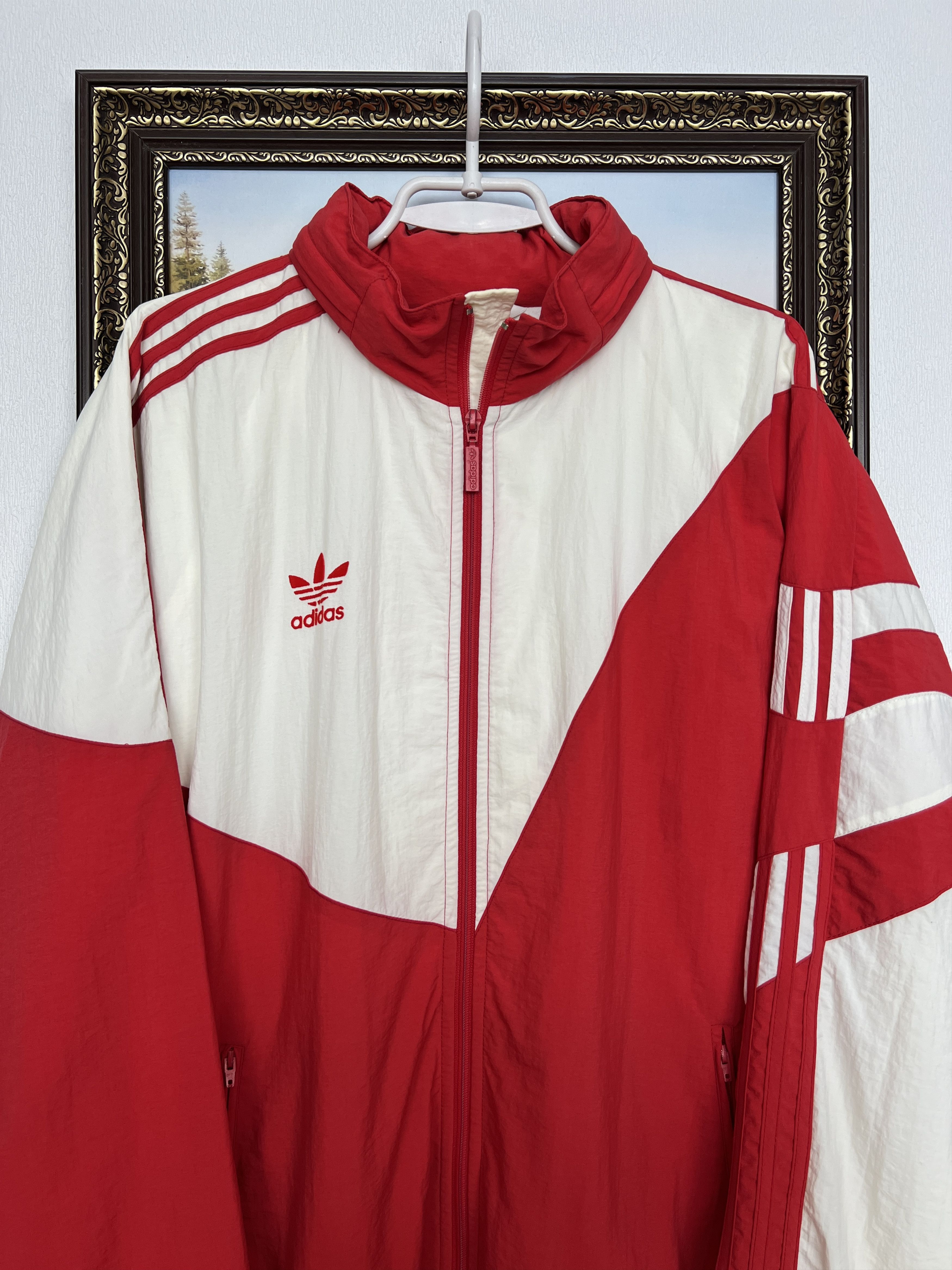 Adidas Vintage Poland Football Jacket Soccer Track Top National Size US M / EU 48-50 / 2 - 2 Thumbnail