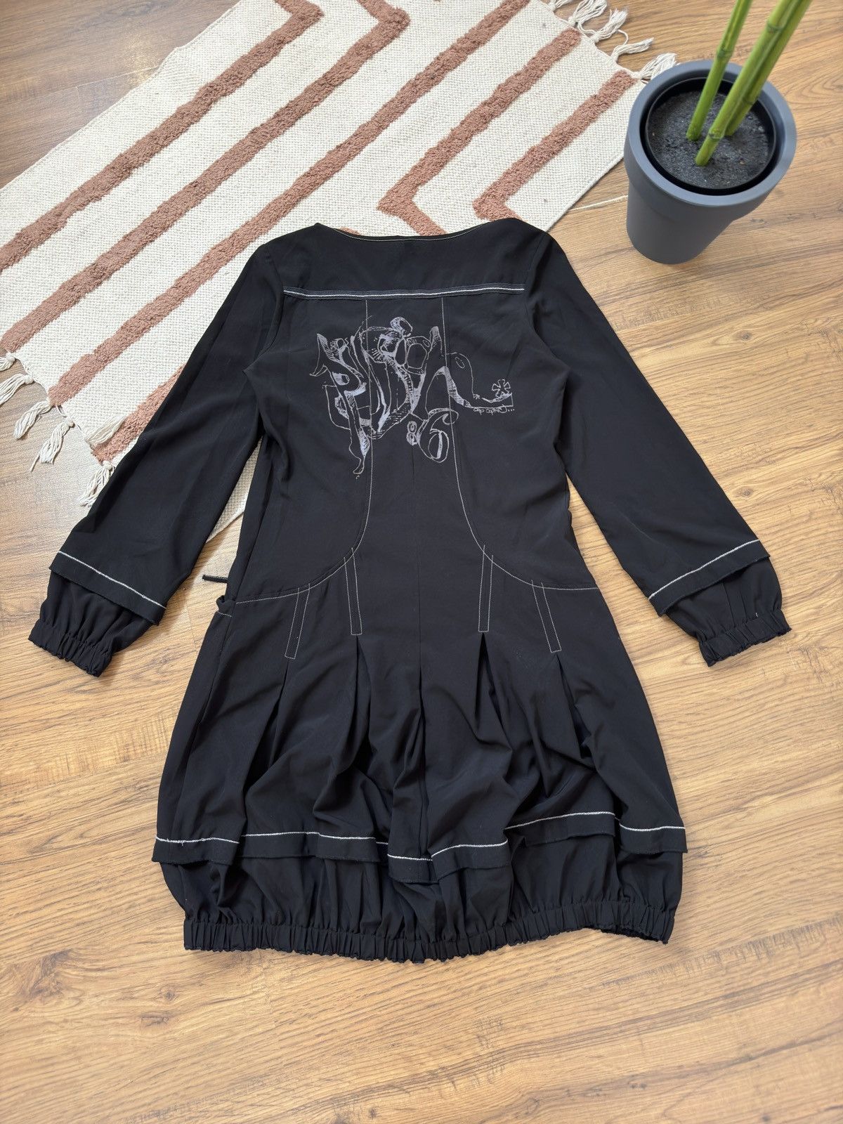 Cop Copine VINTAGE COP COPINE 2000s BALLOON STYLE DRESS Size M / US 6-8 / IT 42-44 - 2 Thumbnail