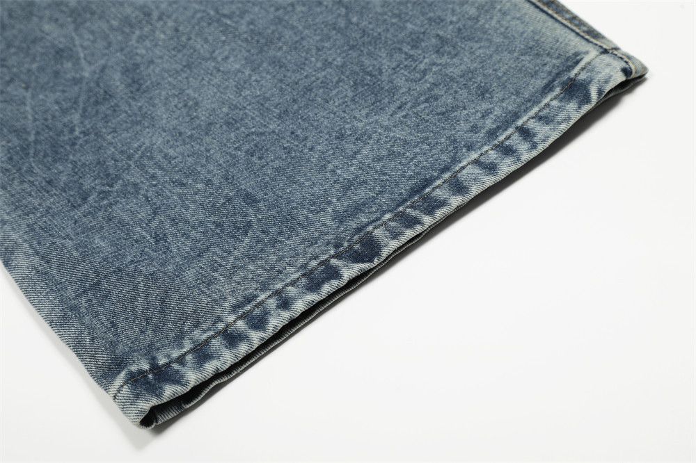 Vintage Washed men's embroidered sausage puppy machete jeans y2k Size US 32 / EU 48 - 6 Thumbnail