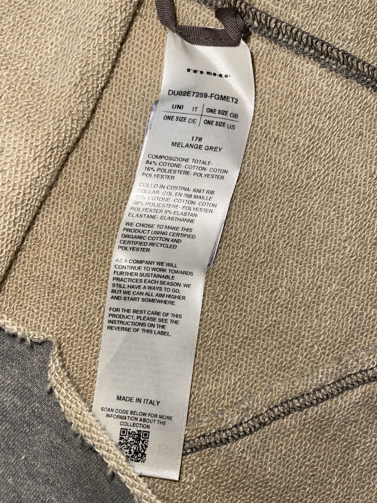 Rick Owens Rick Owens Terry Sweatshirt (ONE SIZE) Size US L / EU 52-54 / 3 - 14 Thumbnail