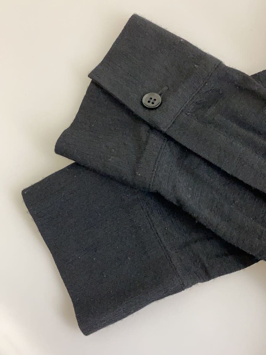 Yohji Yamamoto YOHJIYAMAMOTO+NOIR Wool/BLK Long-sleeved shirt Size US S / EU 44-46 / 1 - 5 Thumbnail