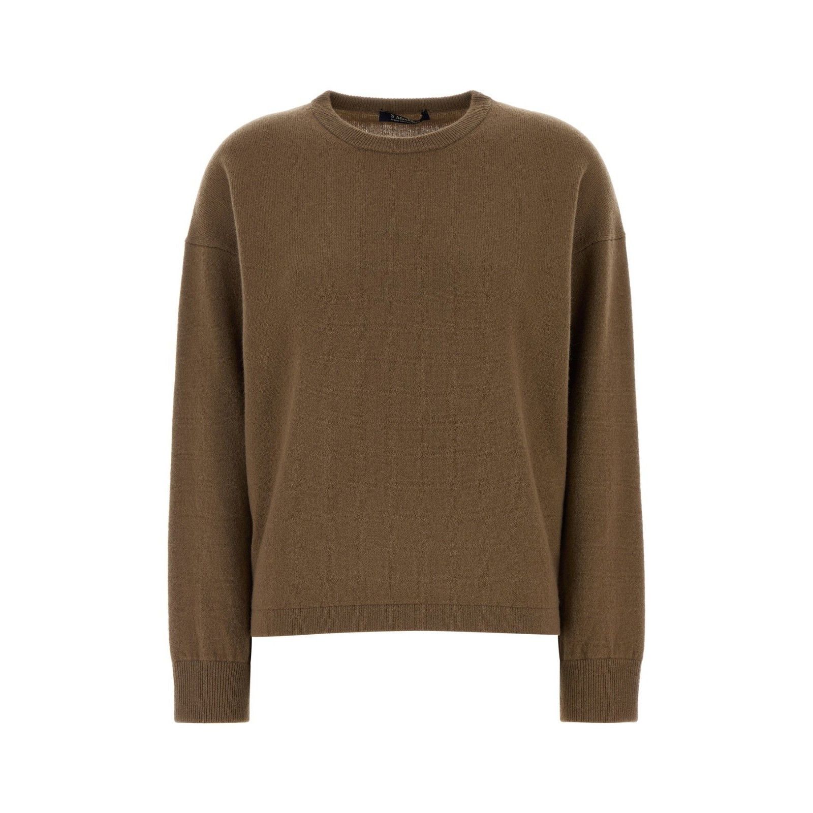 Max Mara MAX MARA Brown Wool Blend Nebbie Sweater New & Authentic (Wo Size M / US 6-8 / IT 42-44 - 1 Thumbnail