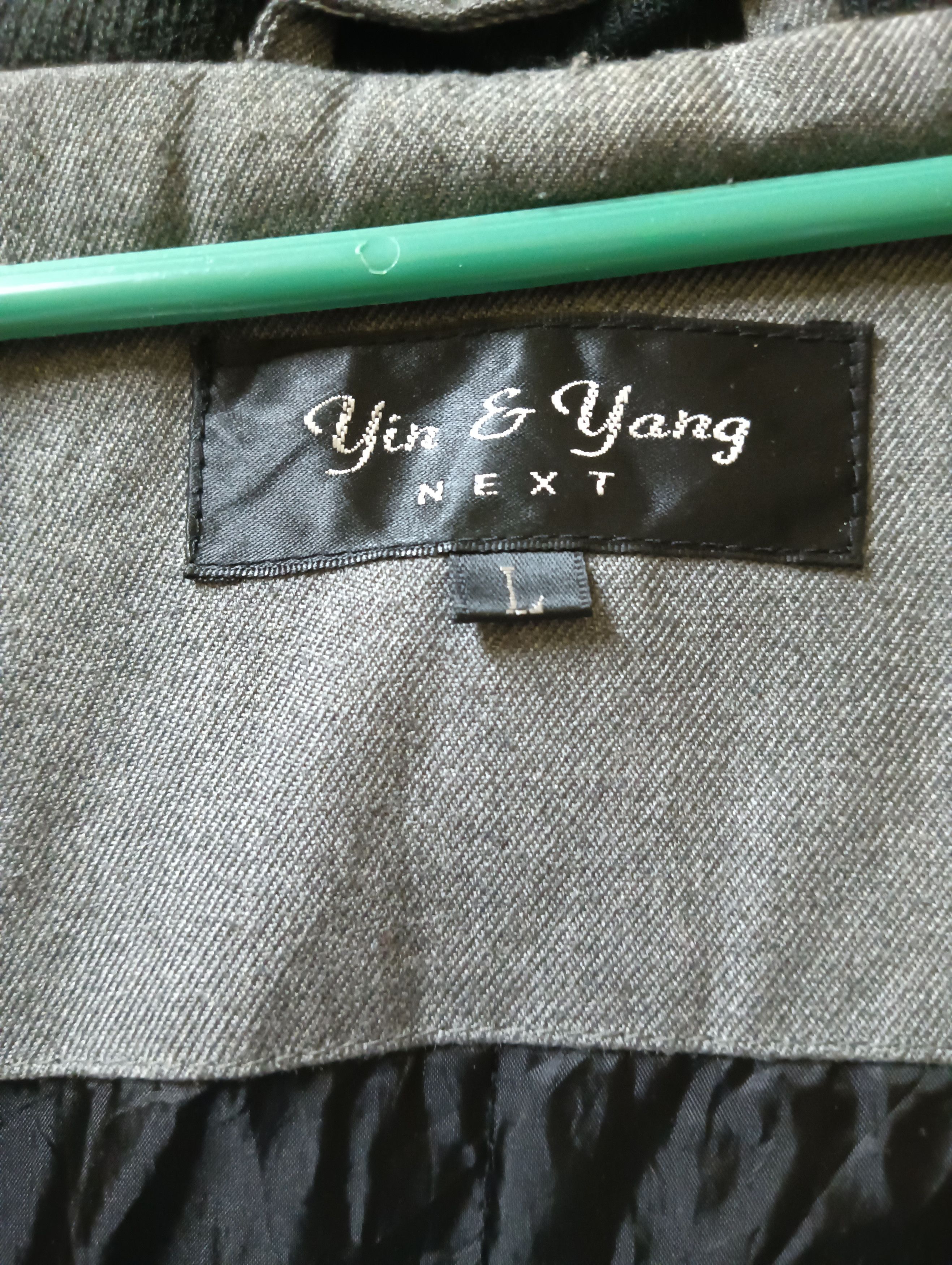 Other Vintage Charcoal Utility Jacket – Yin & Yang NEXT – Size US L / EU 52-54 / 3 - 8 Thumbnail