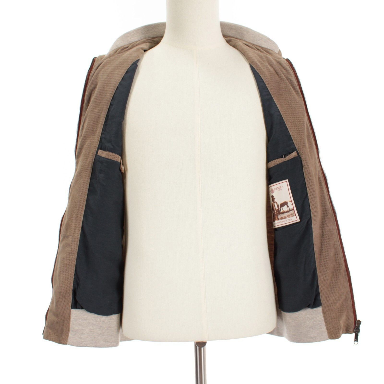 Luciano Barbera Luciano Barbera Vest Size M US In Brown Leather Size US M / EU 48-50 / 2 - 6 Thumbnail
