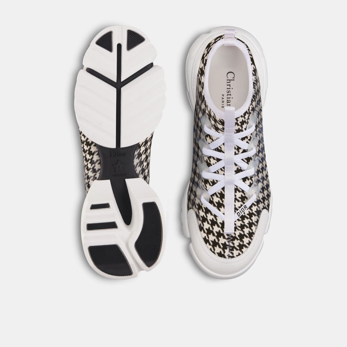 Dior o1bcso1str1224 Sneaker in Black & White Size US 8 / IT 38 - 5 Thumbnail
