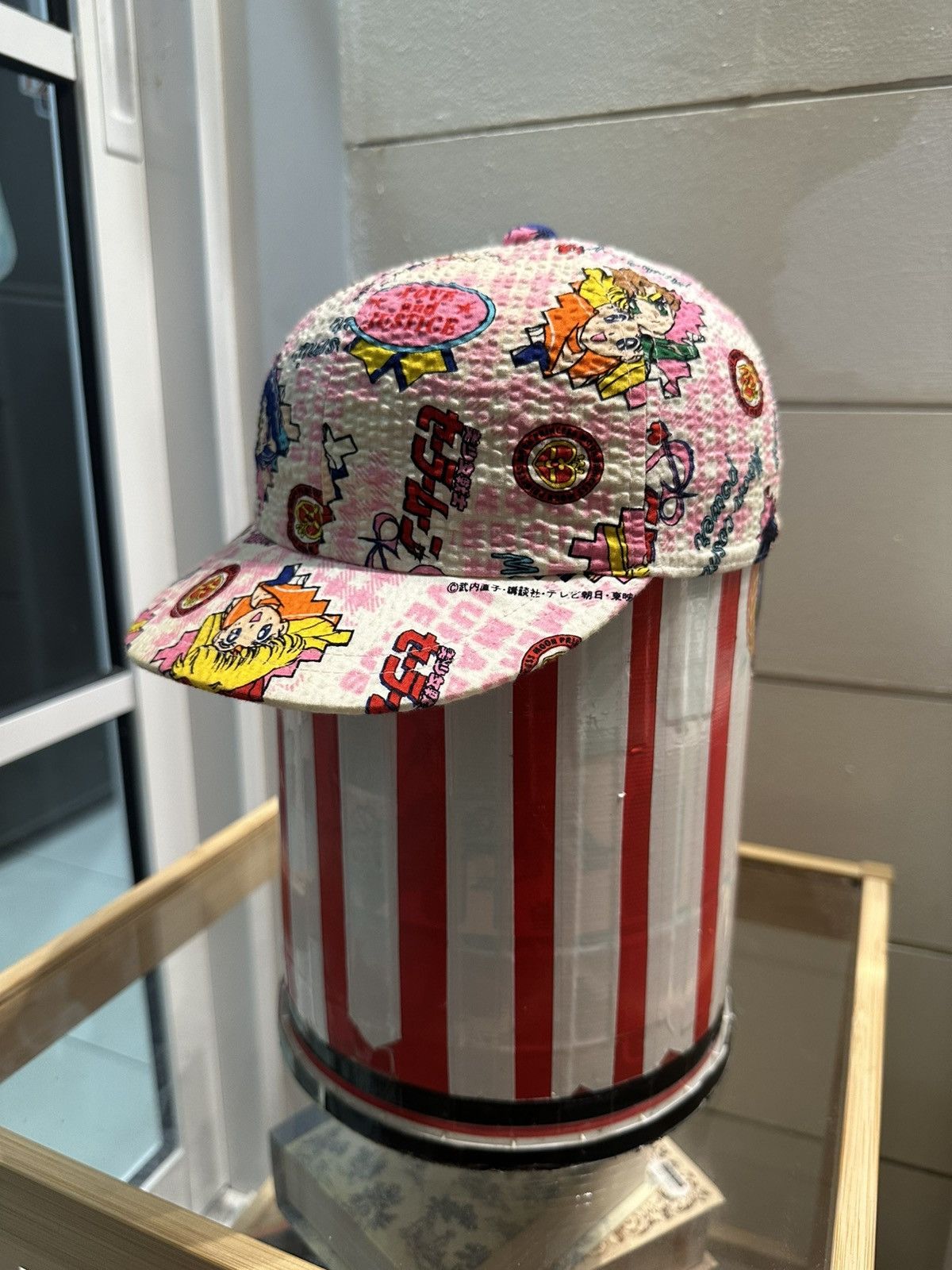 Anime Vintage 1980 Sailor Moon Short Brim Hats Made in Japan Size ONE SIZE - 3 Thumbnail