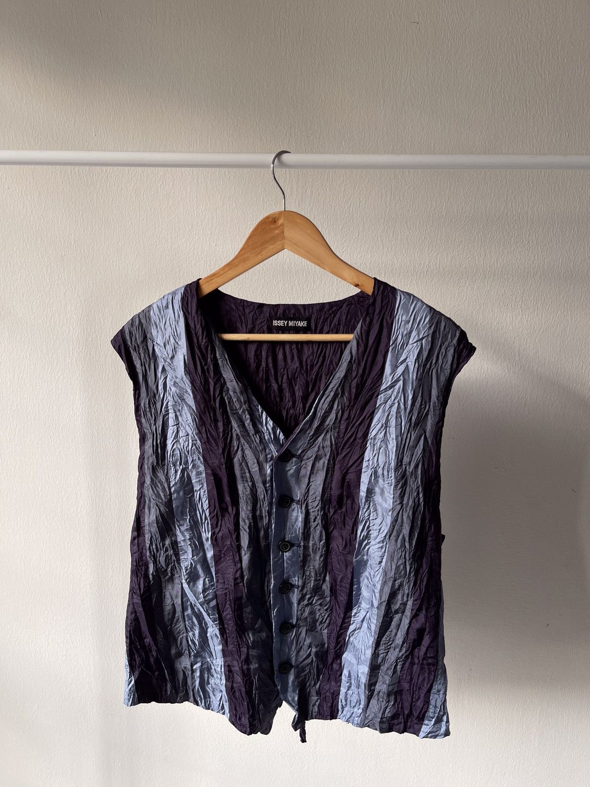 Issey Miyake 2000s Issey Miyake Vest Size US L / EU 52-54 / 3 - 2 Thumbnail