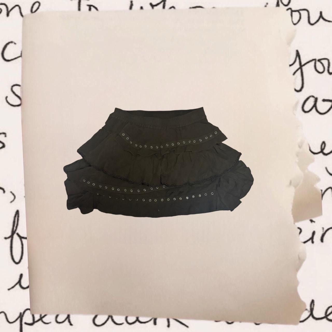 Iro vintage ruffle mini skirt with studded accents Size 26" / US 2 / IT 38 - 1 Thumbnail