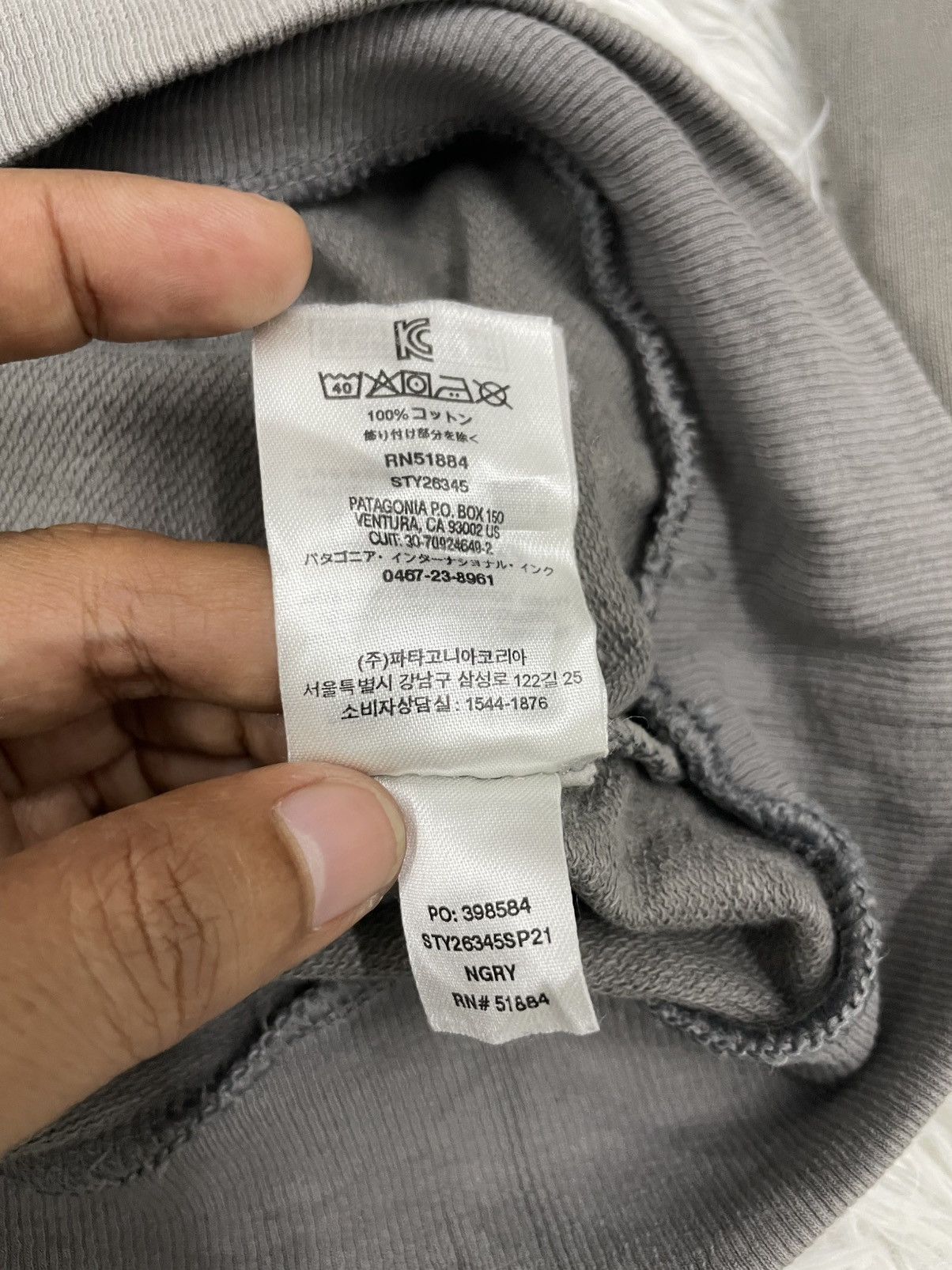 Patagonia Patagonia Regular Fit Sweatshirt Size US S / EU 44-46 / 1 - 12 Thumbnail