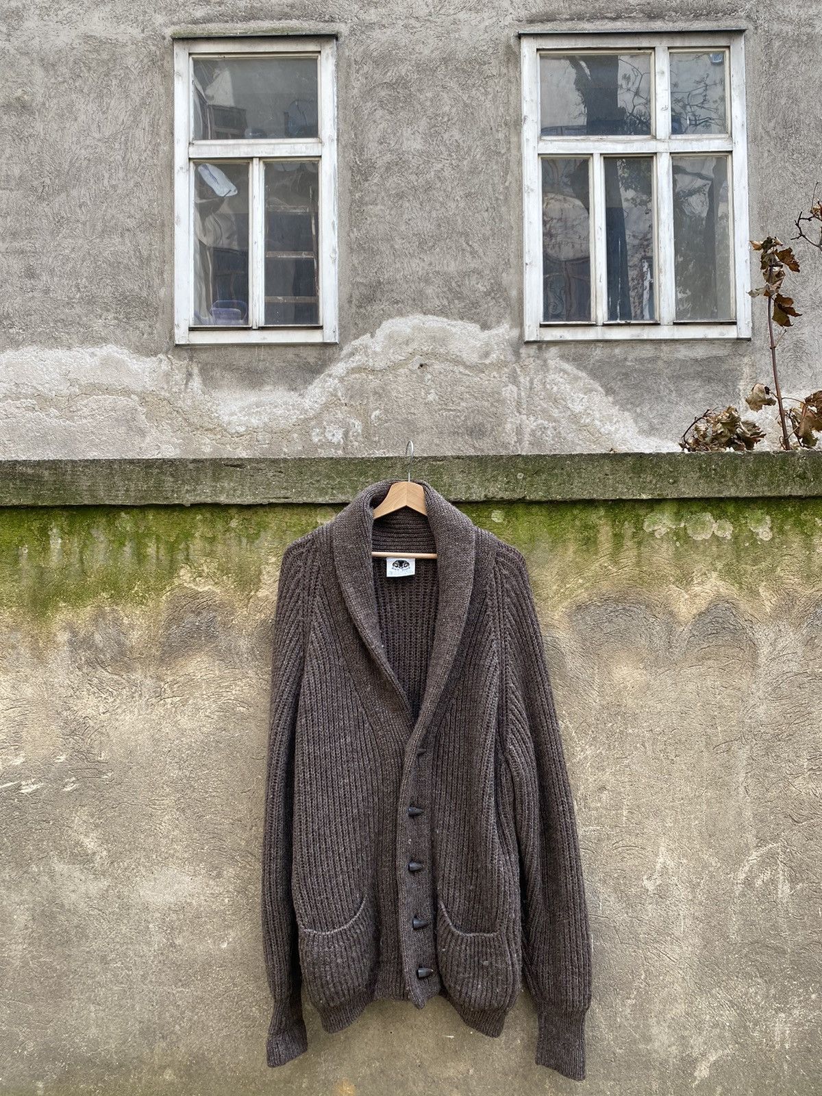 Black Sheep × Vintage Vintage Black Sheep Made In Great Britain Knitted Cardigan Size US XL / EU 56 / 4 - 1 Thumbnail