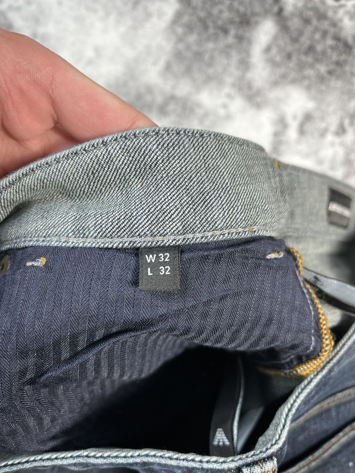 Emporio Armani Armani Jeans Selvedge Denim Size US 32 / EU 48 - 11 Thumbnail
