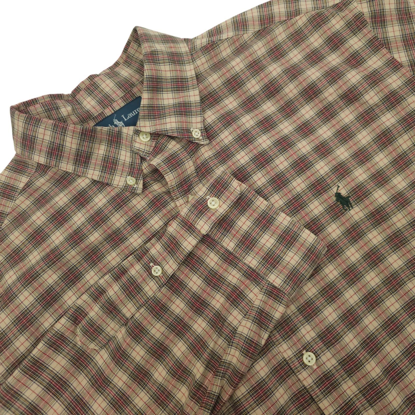 Polo Ralph Lauren Polo Ralph Lauren Shirt XXL Plaid Button Down Long Sleeve Size US XXL / EU 58 / 5 - 1 Thumbnail