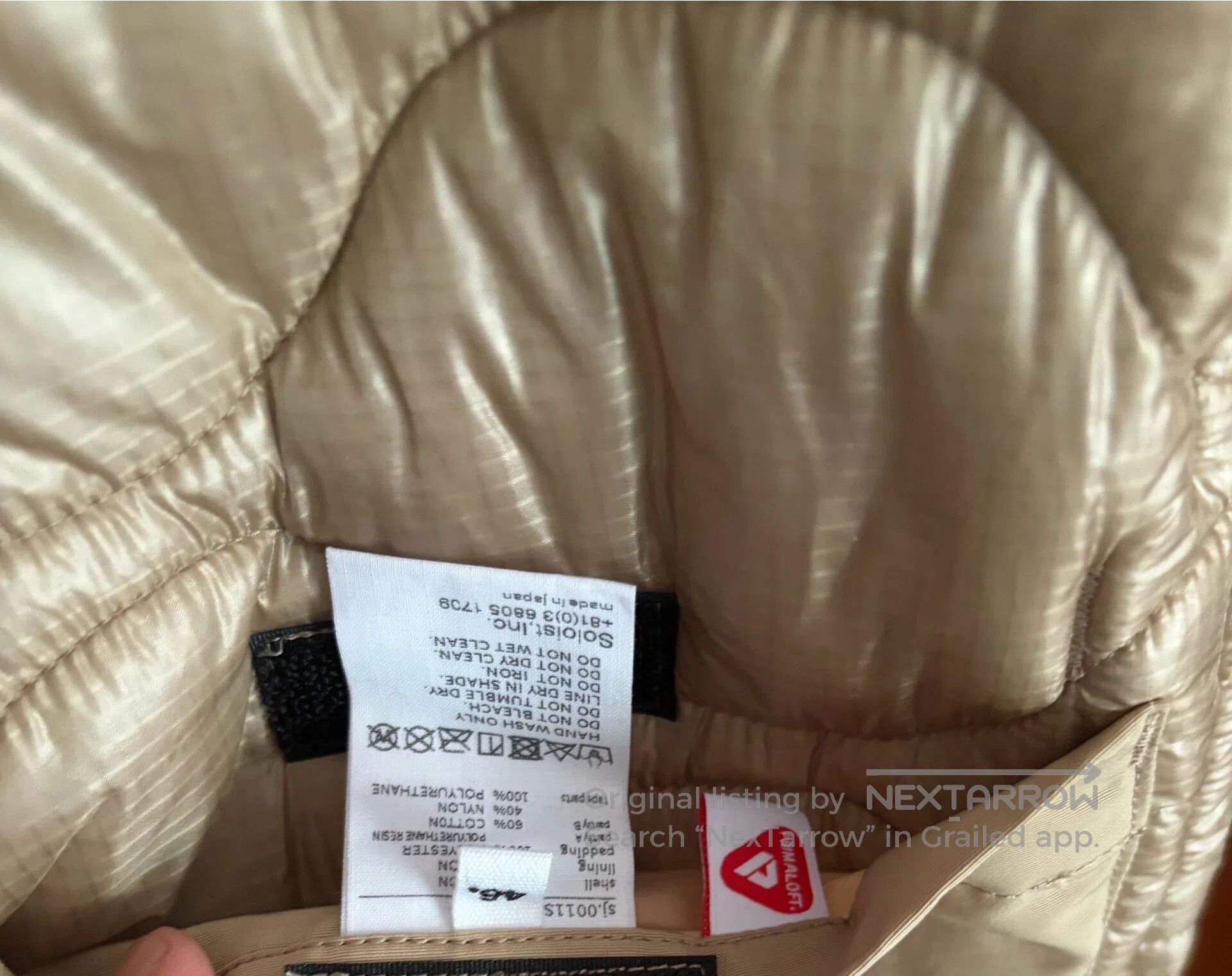 Takahiromiyashita The Soloist. Soloist Padded Vest with Double Zip Closure. Size US S / EU 44-46 / 1 - 7 Thumbnail