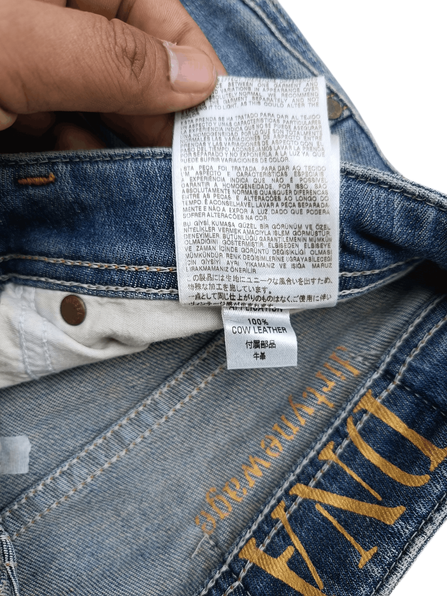 Diesel × Vintage Vintage Y2K Diesel-Co Distressed Flare Rusty Denim e201 Size US 30 / EU 46 - 19 Thumbnail