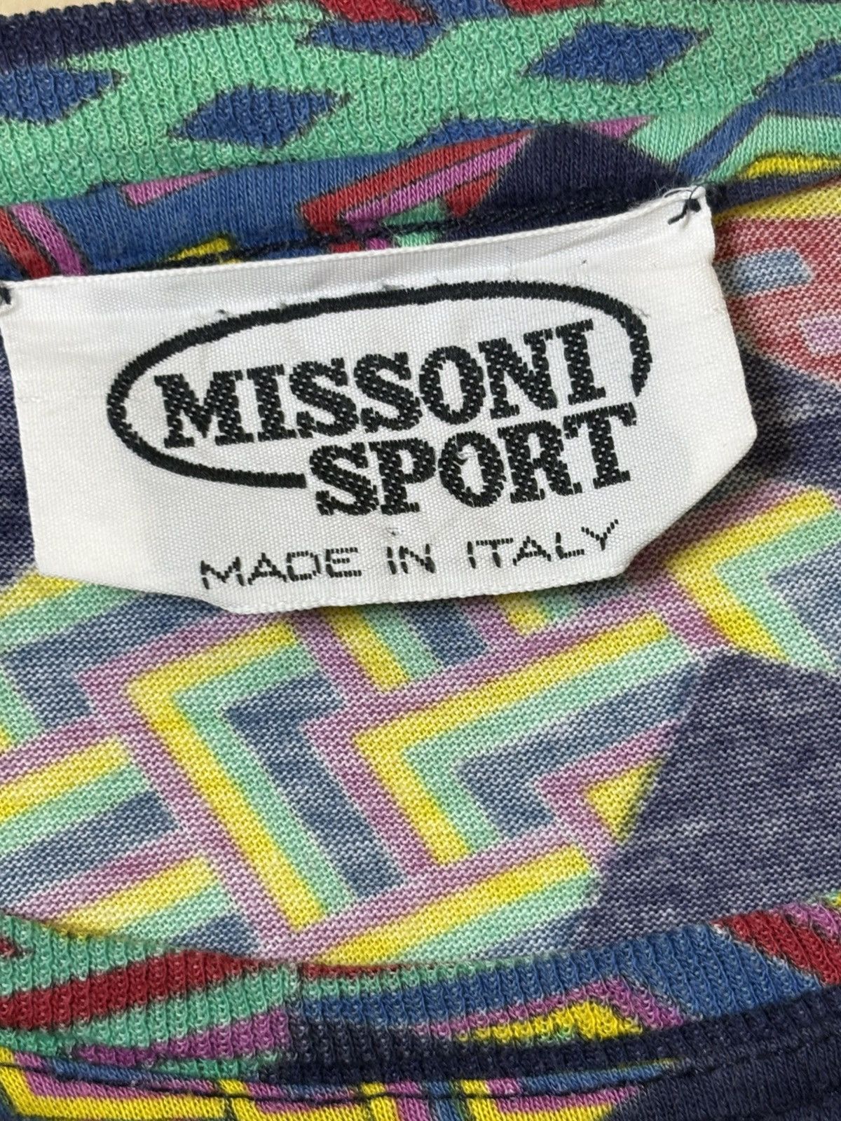 Missoni Vintage Missoni Sport T-Shirt Size US L / EU 52-54 / 3 - 6 Thumbnail