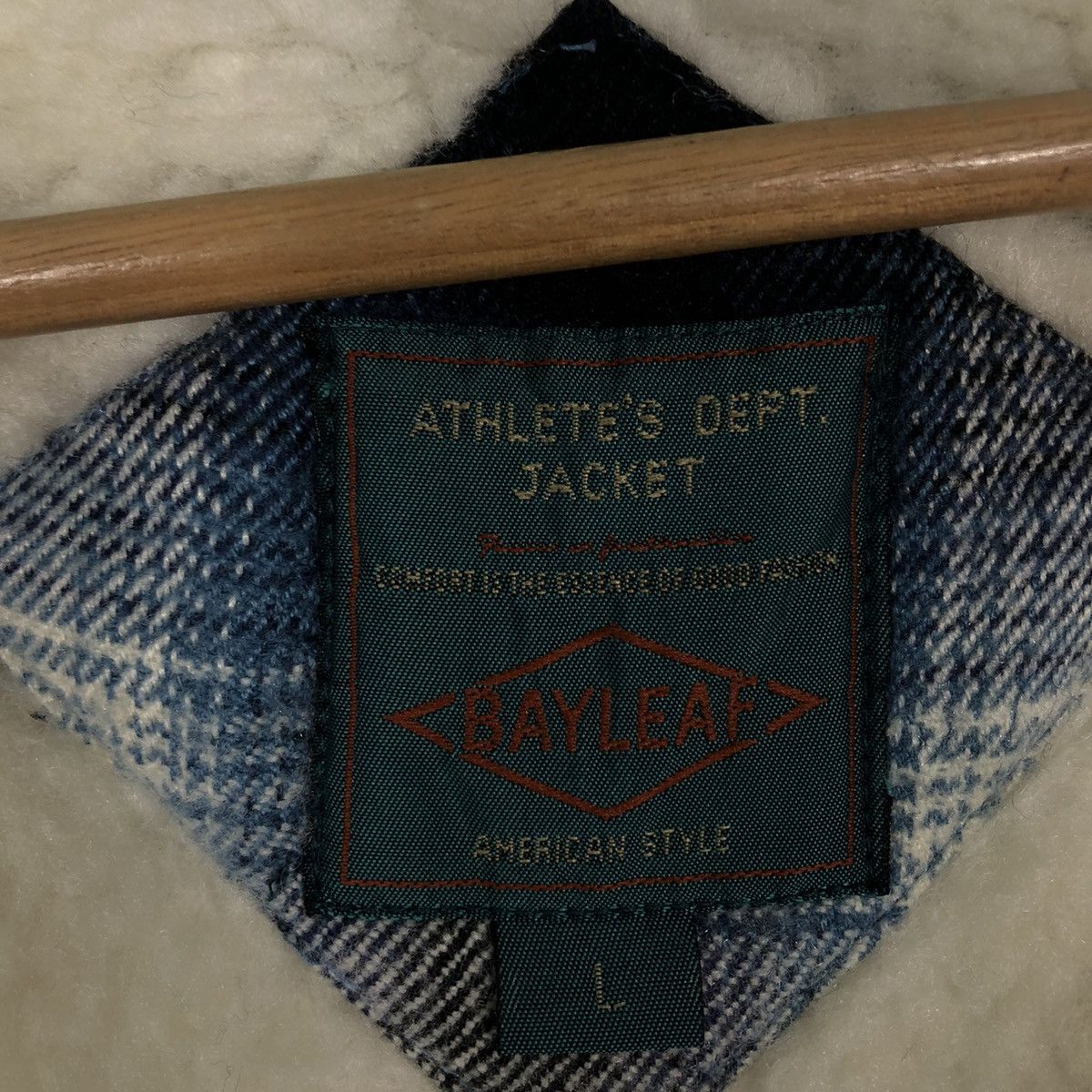 Flannel 🔥90’s Vintage Flannel Jacket Tartan Design Bayleaf Japan Size US L / EU 52-54 / 3 - 13 Thumbnail