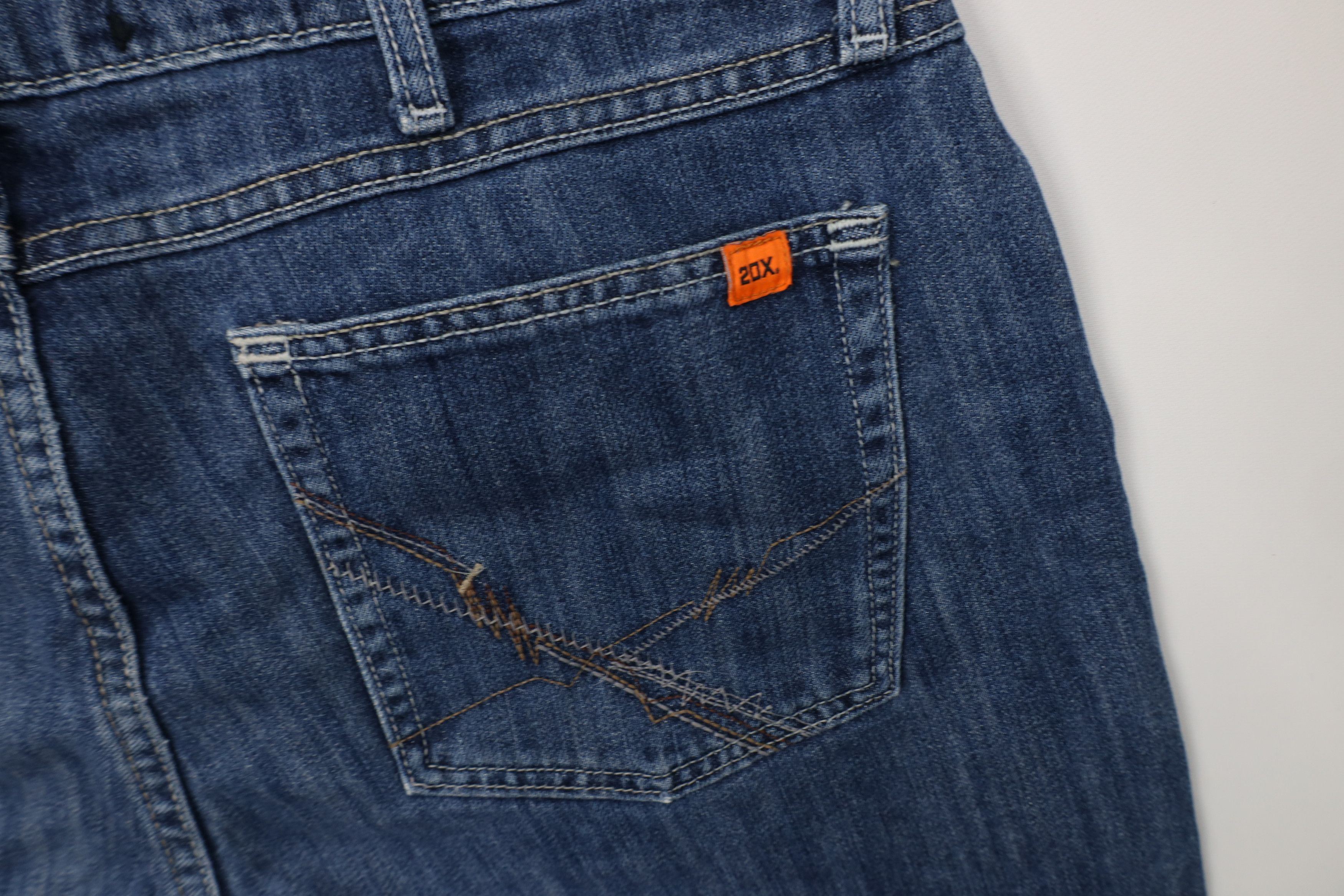 Wrangler Wrangler FR 20X Fire Flame Resistant Wide Leg Denim Jeans Size US 38 / EU 54 - 17 Thumbnail