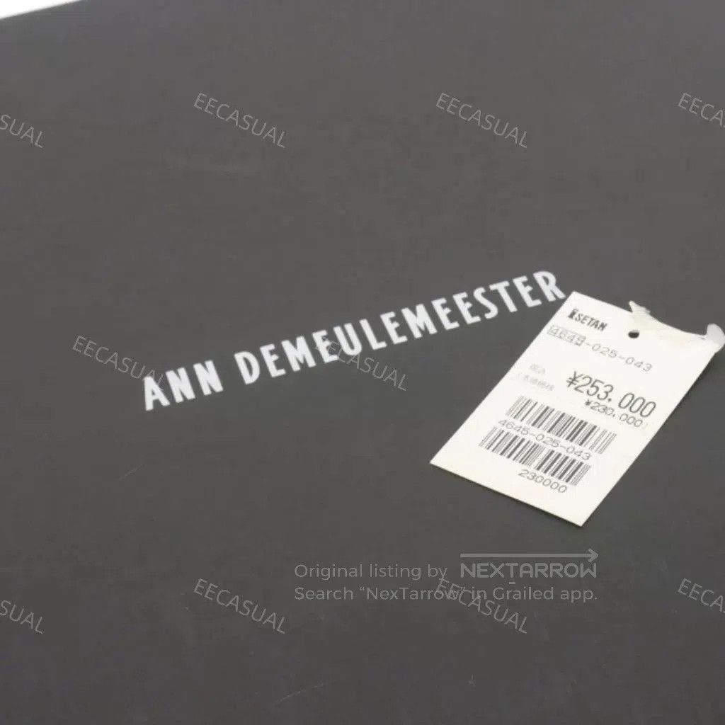 Ann Demeulemeester ANN DEMEULEMEESTER Black Ankle Boots. Size US 8 / IT 38 - 8 Thumbnail