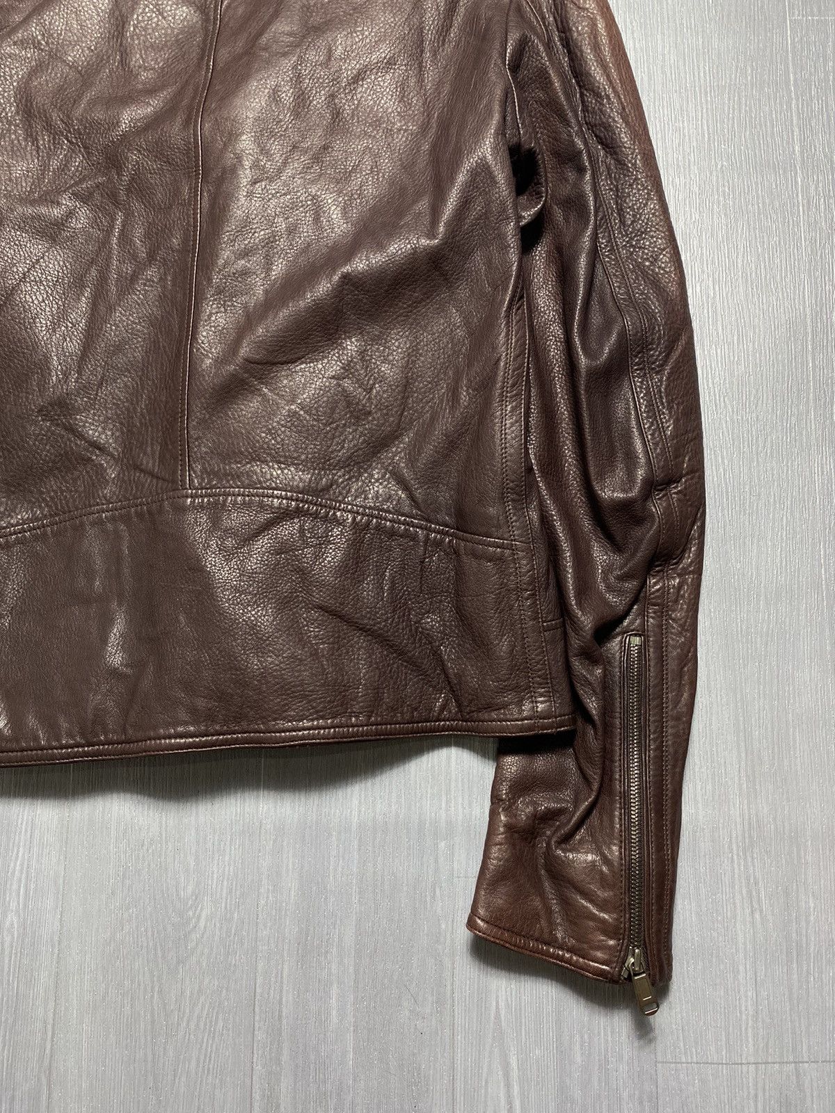 Yves Saint Laurent YSL - Tom Ford Leather Biker Jacket Size US M / EU 48-50 / 2 - 10 Thumbnail