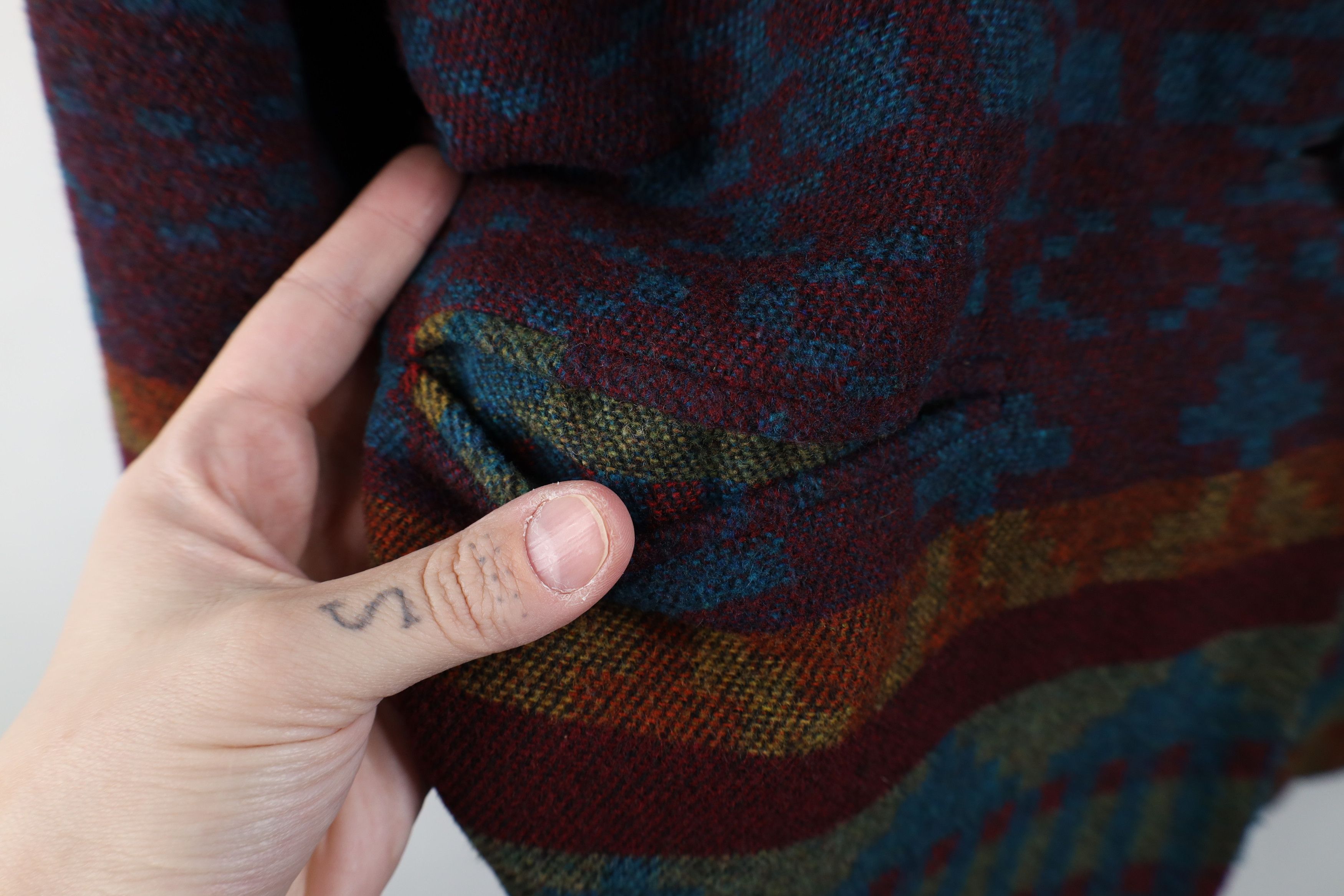 Vintage Vintage 90s Streetwear Southwestern Wool Blend Blazer Jacket Size M / US 6-8 / IT 42-44 - 5 Thumbnail