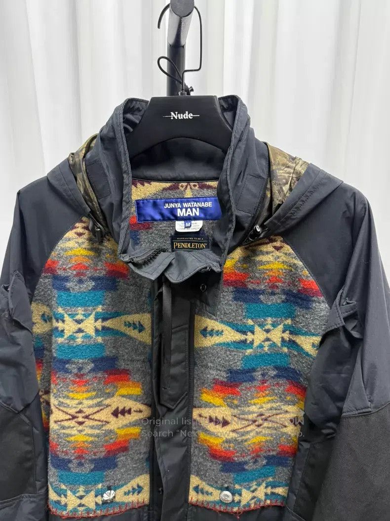 Junya Watanabe JUNYA WATANABE Ethnic Style Silver Buckle Windbreaker Jack Size US M / EU 48-50 / 2 - 2 Thumbnail