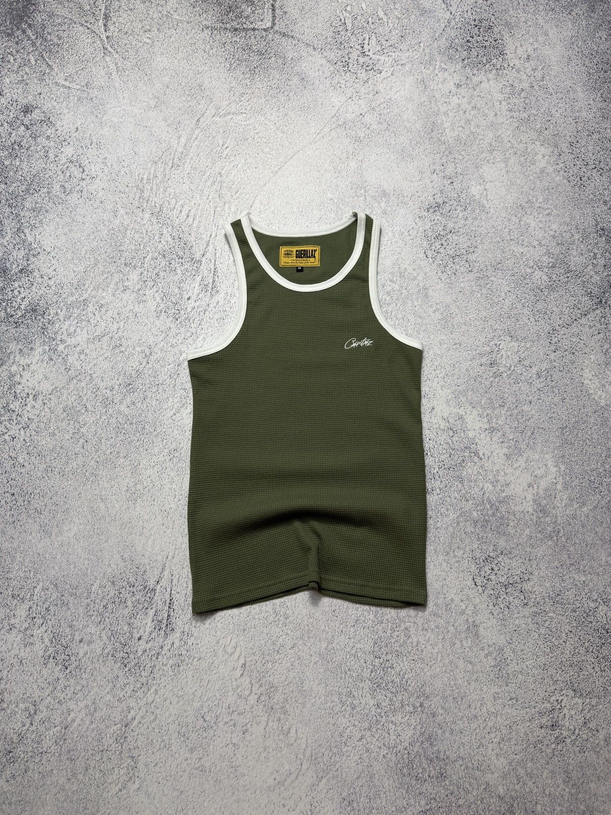 Corteiz CORTEIZ Tank Top Black small logo size S-M | Grailed