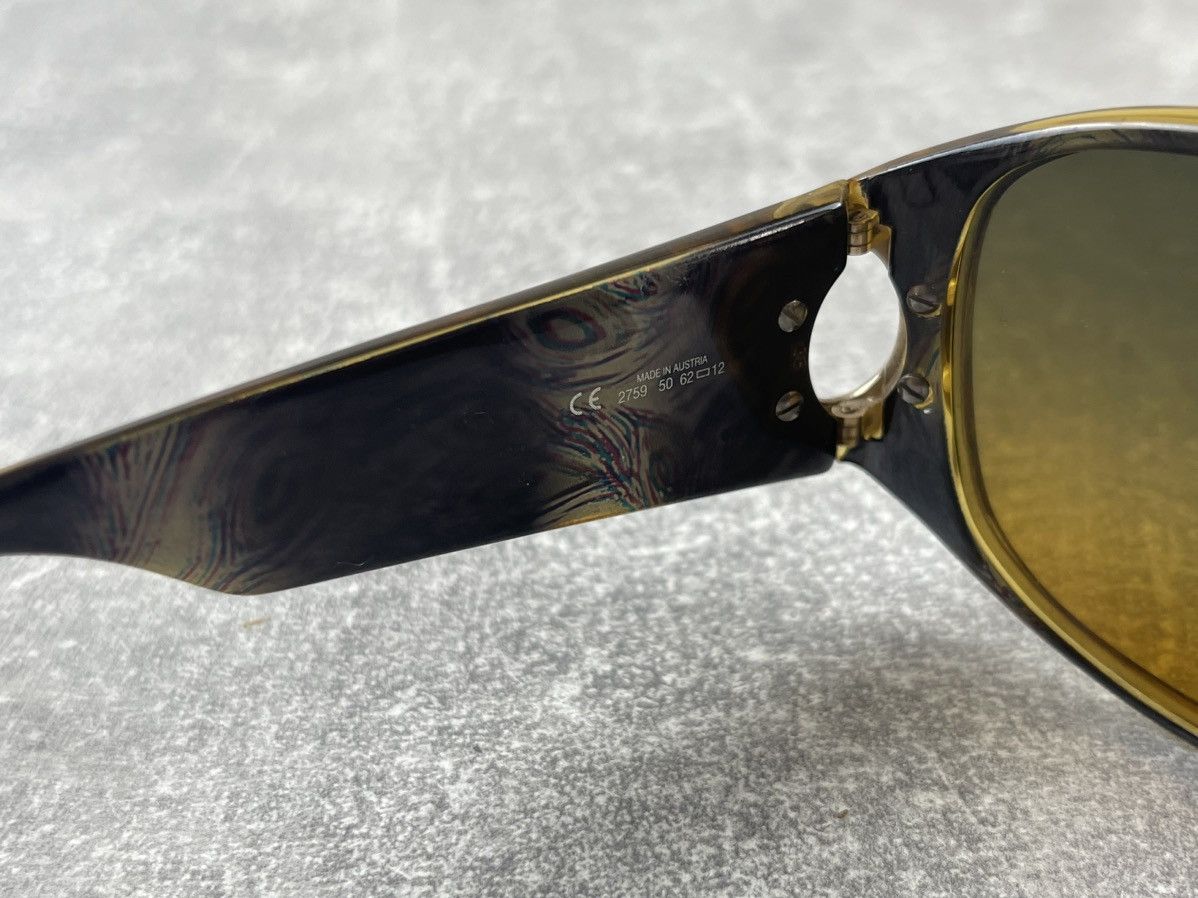 Christian Dior Monsieur × Vintage 90s Christian Dior Gradient Lens Peacock Frame Sunglasses Size ONE SIZE - 7 Thumbnail