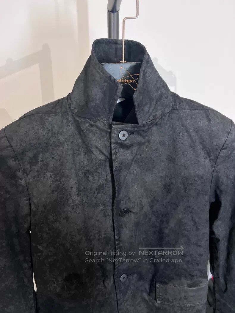 Boris Bidjan Saberi Boris Bidjan Saberi Size S Waxed coated mud-dyed suit jacke Size 36S - 5 Thumbnail
