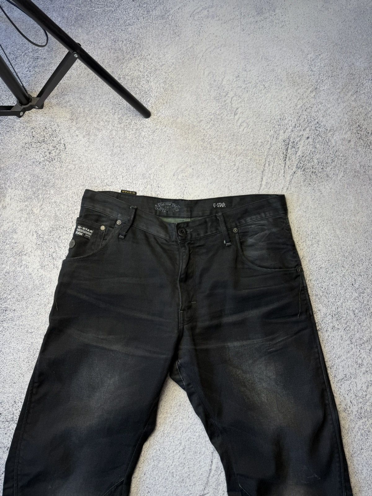G-Star Rare Vintage G-Star Raw 3D Slim Pants 90's Y2K Size US 33 - 2 Thumbnail