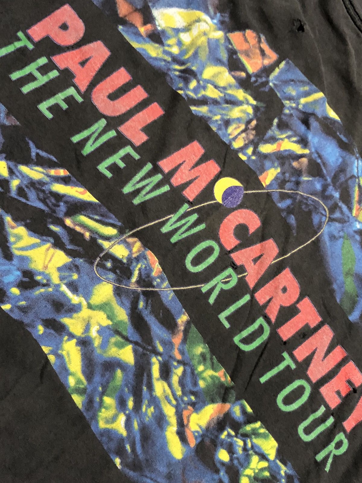 Band Tees × Brockum × Vintage 1993 Paul McCartney The New World Tour Tee Size US XXL / EU 58 / 5 - 12 Thumbnail
