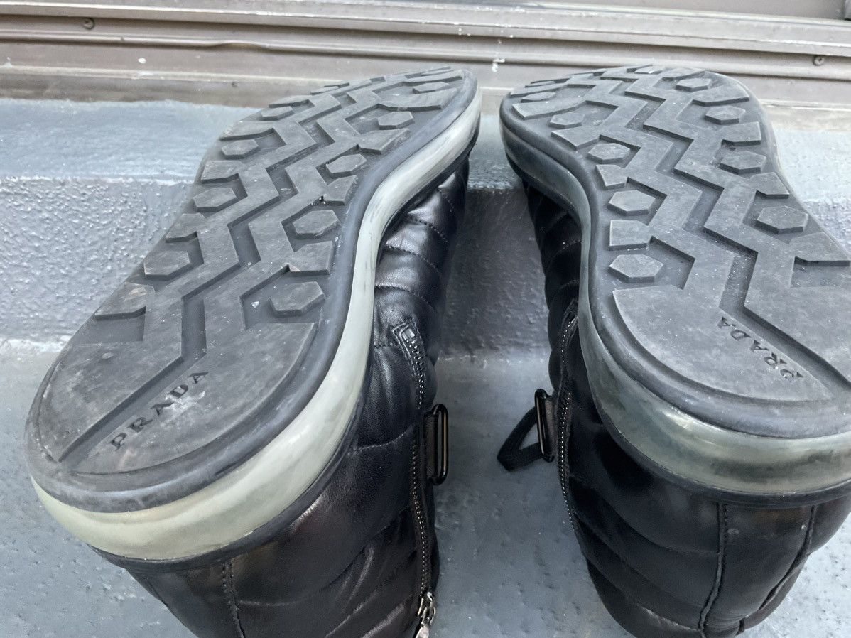 Prada Prada “Levitate” Quilted Sneaker- Black Leather, Sz 11 Size US 11 / EU 44 - 6 Thumbnail