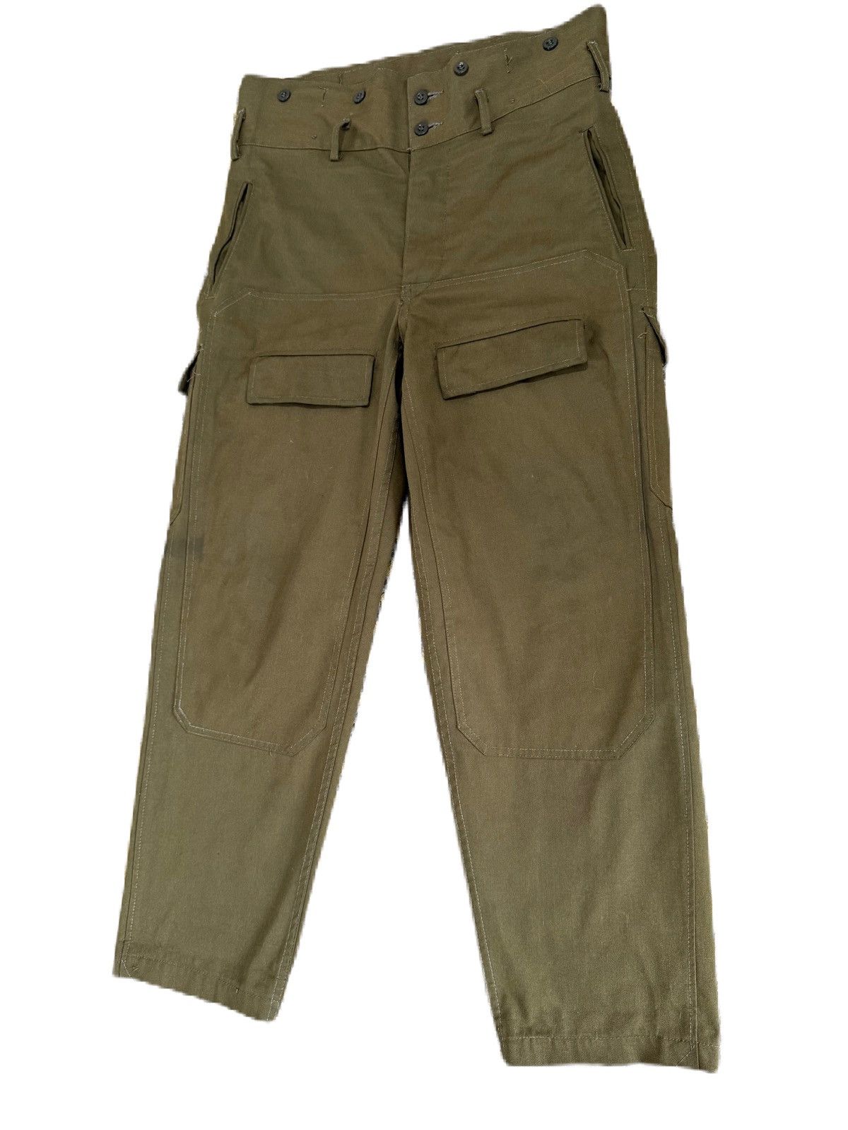 Buzz Rickson's Vintage Poland Marine Tactical Trousers Double Knee RARE Size US 36 / EU 52 - 2 Thumbnail
