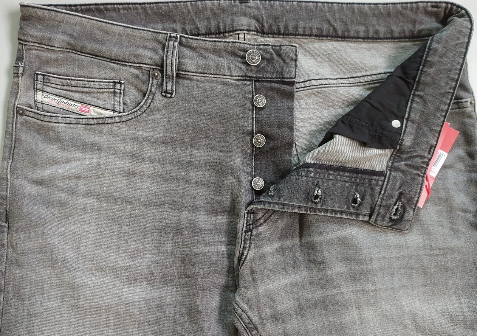 Diesel Diesel D-LUSTER L.34 MENS JEANS T/9625 Size US 36 / EU 52 - 5 Thumbnail