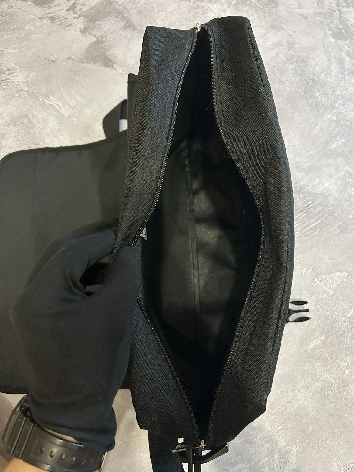 Nike × Vintage Nike Vintage Messeneger Shoulder Center Logo Bag 90s y2k Size ONE SIZE - 7 Thumbnail