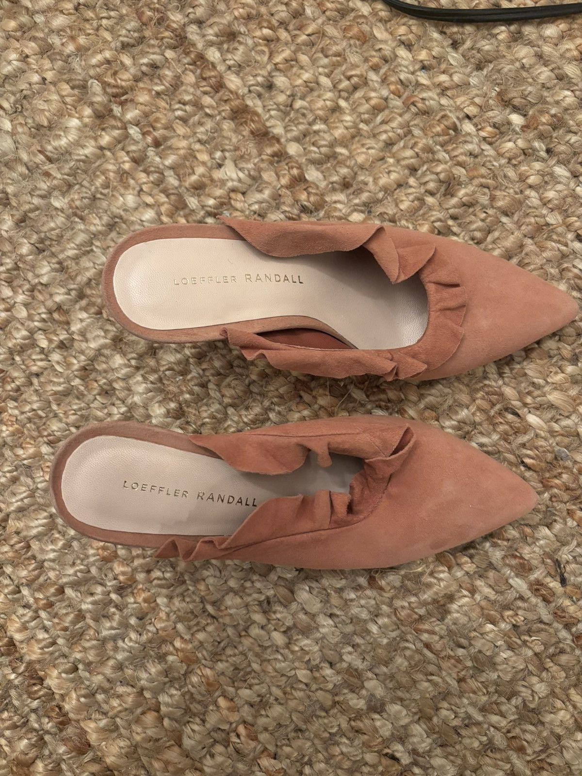 Loeffler Randall Suede garnished heels Size US 6 / IT 36 - 1 Thumbnail