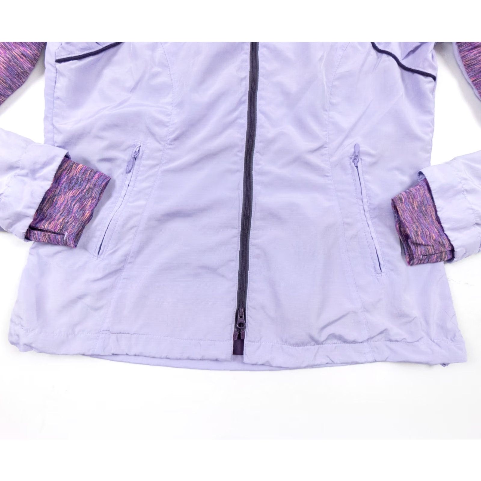 Prana prAna Jacket Womens Medium Purple Windbreaker Full Zip Ladies Outdoors Active Size M / US 6-8 / IT 42-44 - 3 Thumbnail