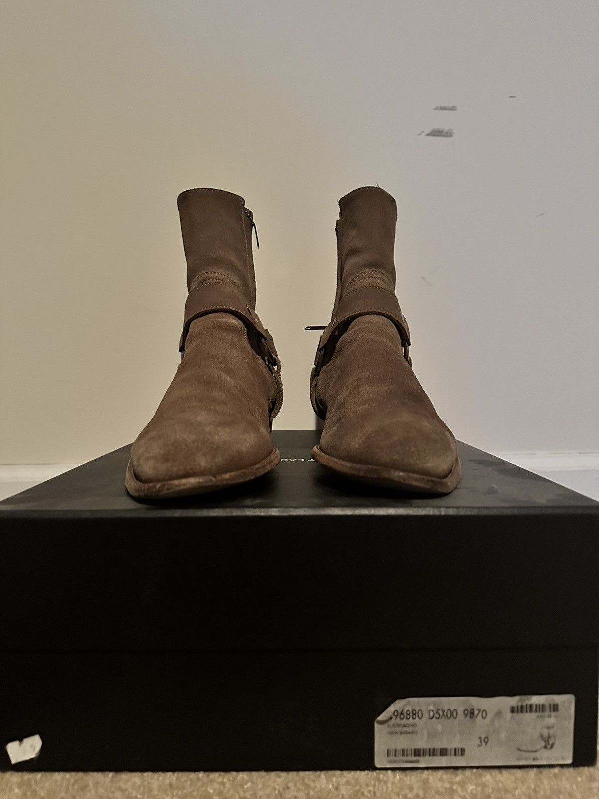 Saint laurent wyatt boot replica clearance